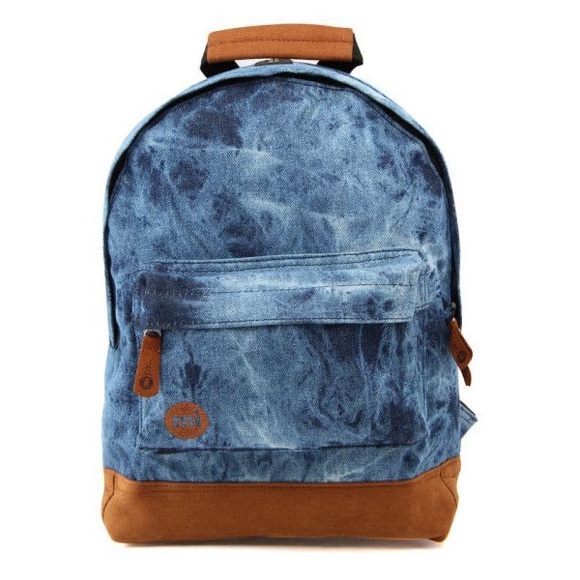 Mi-Pac Denim Dye Backpack - Picture 1 of 9